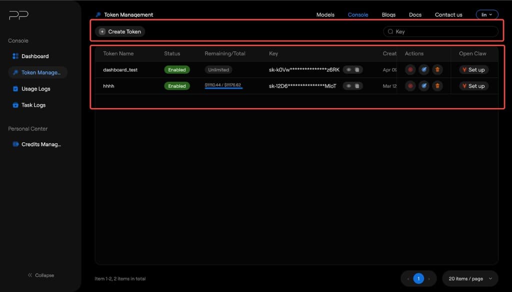 Token Management overview